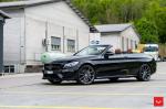 Mercedes-Benz C-Class Cabriolet on Vossen Wheels (VFS10) 2017 года